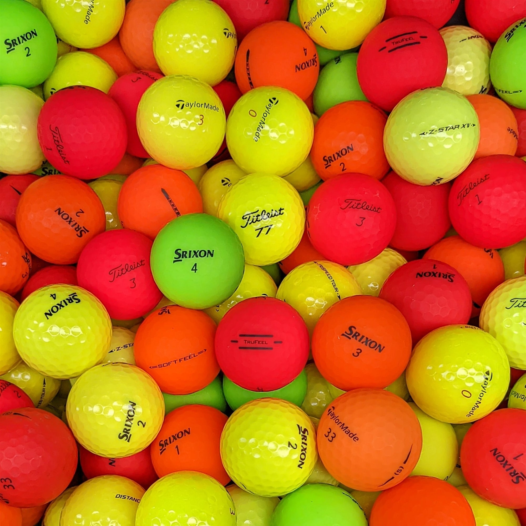 Pro-Line-Colored-Used-Golf-Balls – AAA Used Balls
