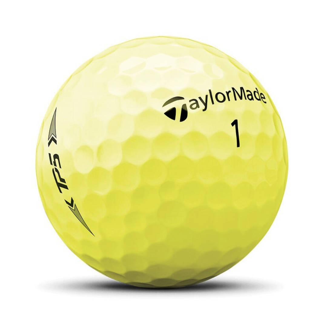 Yellow TaylorMade TP5 - Choose Grade & Quantity