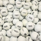 400 Mid Grade Black Stripe Pinnacle Range Used Golf Balls