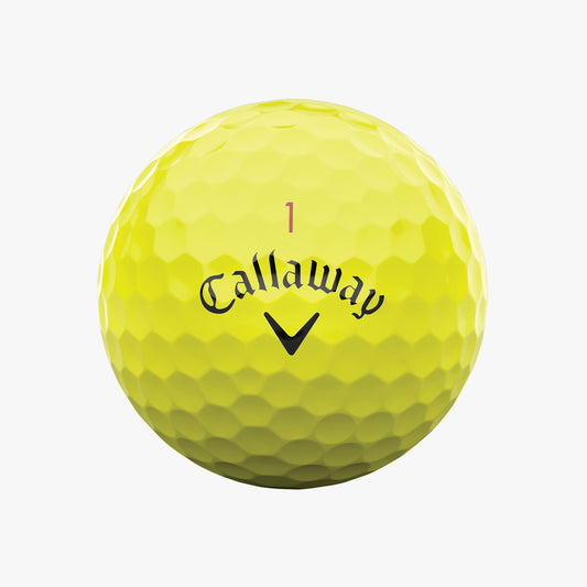 Callaway Chrome Soft X Yellow