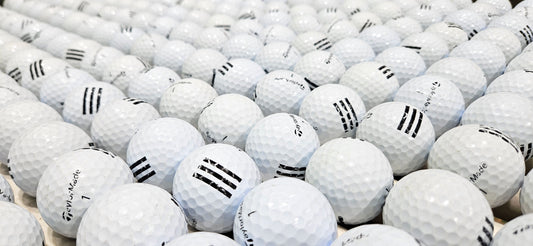 400 TaylorMade Black Stripe Range Balls