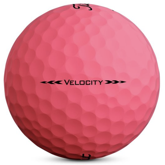 Titleist　VELOCITY 希少 ピンク　１ダース【12球】未使用球 Used Titleist Velocity Pink Golf Balls | AAA Used Golf Balls